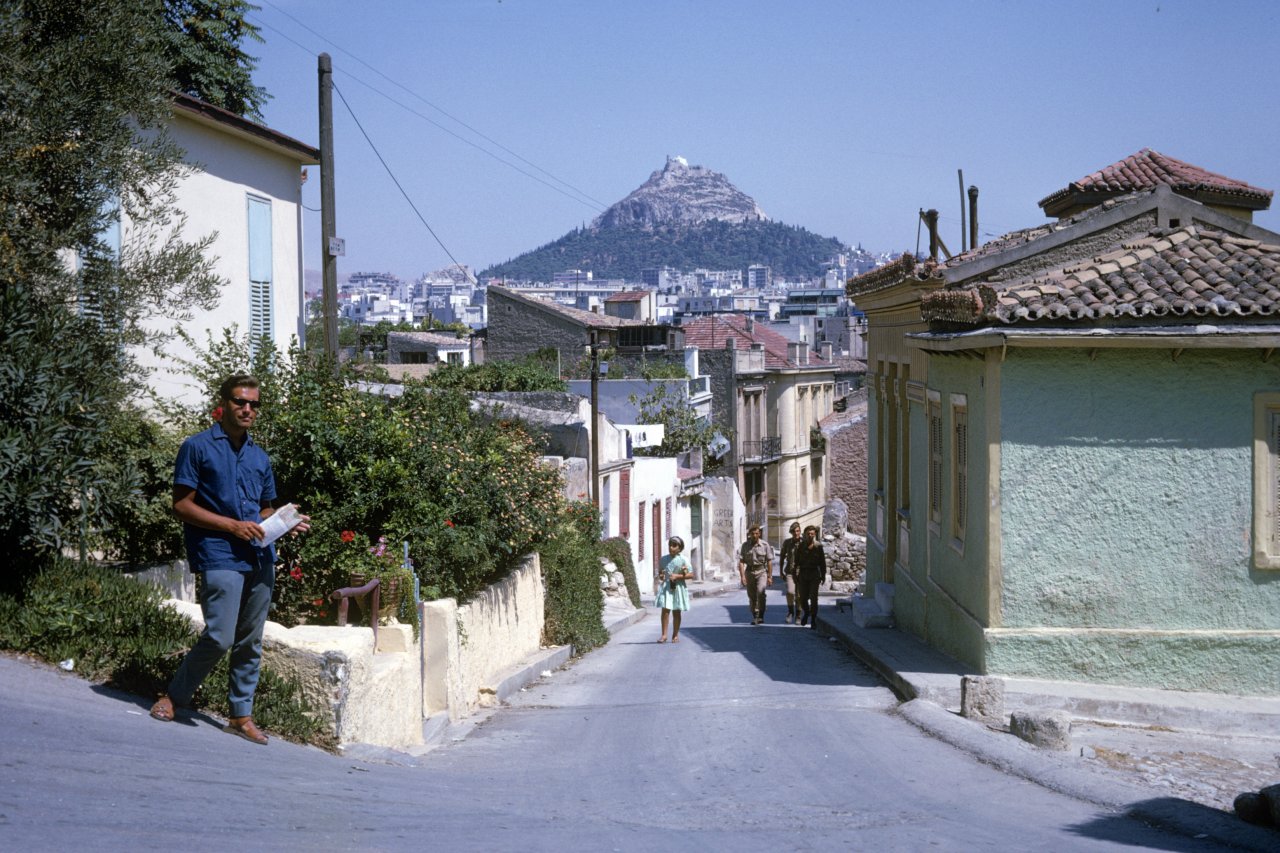 68-Slopes of Acropolis-Athens- and Malc